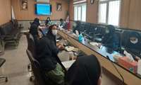 برگزاری کمیته قرارگاه جوانی جمعیت در شبکه بهداشت و درمان شهرستان قدس